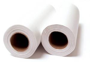 lot 12010 image: TIDI 618 Avalon Single-Use Chiropractic Headrest Paper Roll, White, 8.5 x 125 (Pack of 25) Premium Crepe Paper  Hygienic Barrier  for Chiropractic Offices & More Medical Supplies