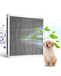 lot 12019 image: VEVOR Electrostatic Air Filter, 16x20x1 inch Washable & Reusable Aluminum ACHVAC Furnace Filter, MERV 8 Long Lifetime, Healthier Home or Office (Actual Size 15.5 x 19.75 x 0.82 in)