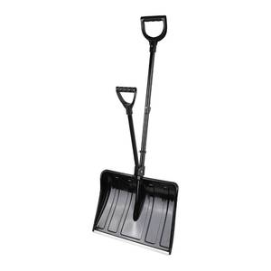 lot 12023 image: Amazon Basics Snow Shovel, 50 inch, Ergonomic Dual-Handle Design, Heavy-Duty with Polymer Head, 1-Pack
