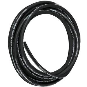 lot 12025 image: VEVOR Hydraulic Hose 50 Feet Rubber Hydraulic Hoses with 2 High-Tensile Steel Wire Braid, Inner Diameter 12 Inch, 5000 PSI Max, Bulk Hydraulic Hose -40°F to 250°F, Hydraulic Oil Flexible Hose
