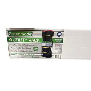 lot 30030 image: Greenmade Resin Shelving Utility Rack
