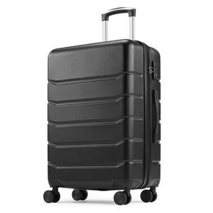 lot 61987 image: Sweetcrispy Carry on Luggage, Hard Shell ABS Suitcase with Double Spinner Wheels, Lightweight Expandable Rolling Suit Case with TSA Lock, 20 Inch Bronze Black