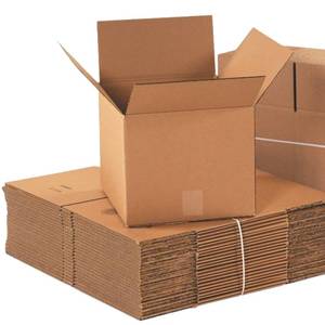 lot 31442 image: BOX USA Shipping Boxes Small 12L x 12W x 12H (25-Pack) - Corrugated Cardboard Box for Moving, Mailing, Packing, Packaging and Storage