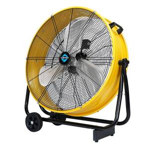 lot 31453 image: Tornado 24 Metal Drum Fan - High Velocity, 7700 CFM, 3-Speed, Heavy Duty for Industrial & Commercial Use, 13 HP Motor, 8 FT Cord, ETL Listed