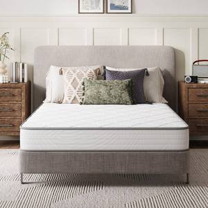 lot 32860 image: Novilla Twin XL Mattress 8 Inch, Twin XL Hybrid Mattress - Medium Firm with Pocket Springs & Comfort Foam, Cooling Pressure Relief, CertiPUR-US Certified Mattress in a Box