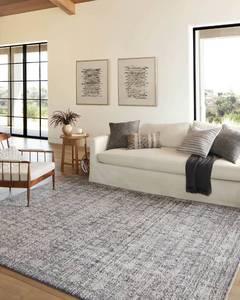 lot 32882 image: Loloi Amber Lewis Alie Collection ALE-03 CharcoalDove 2-7 x 7-9, .13 Pile Height, Runner Rug