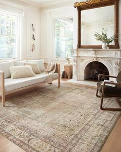 lot 32885 image: Loloi Margot Collection MAT-01 AntiqueSage 8-6 x 11-6 Area Rug feat. CloudPile, No-Shed Easy Clean Large Patterned Area Rug for Living Room, Bedroom, Dining Area