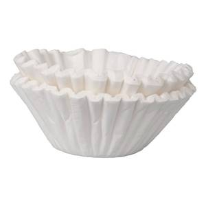 lot 10001 image: BUNN 20120.0000 Commercial Infusion and System III Paper Coffee Filters (Pack of 500), White, extra large