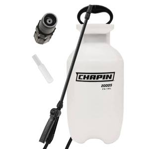 lot 11010 image: Chapin 20005 Pump Sprayer, Gallon, Lawn & Garden, Translucent Poly Tank, Funnel Top,  Sure Spray Anti Clog Filter, Adjustable Cone Nozzle & 34 Hose for Fertilizer, Weed & Pest Application