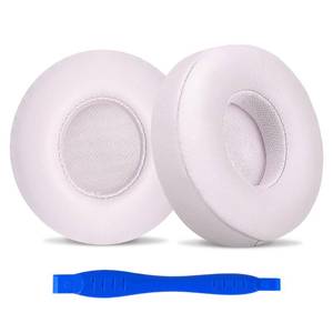 lot 17282 image: Phantaccy Replacement Ear Pad for Beats Solo 4, Easy Installation, Soft Protein Leather and Noise Isolation (Cloud Pink) - Retail $13