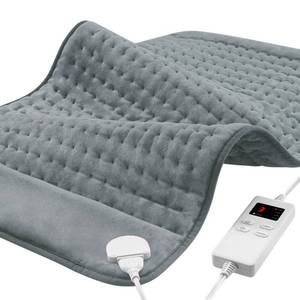 lot 17311 image: 12x24 Heating Pad, Electric Heating Pads for Neck and Shoulders and Back Pain Cramps Relief, Portable Heating Pad Birthday Christmas Gifts for Women, Men, Wife, Dad - Retail $36