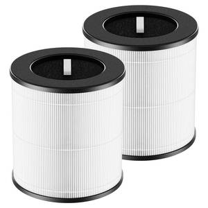 lot 17315 image: JORAIR D09 Replacement Filter Compatible with Tailulu Air Purifier Cleaner D09, 3-in-1 Filtration System HEPA 360 Rotating D09 Filter, 2 Pack - Retail $30