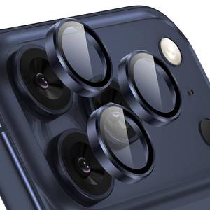 lot 17336 image: Tensea Camera Lens Protector Compatible for iPhone 17 Pro Max17 Pro, Metal Aluminum Alloy Tempered Glass Cover Camera Screen Protector Accessories, Case Friendly - Retail $10