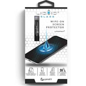 lot 17365 image: LIQUID GLASS Screen Protector for All Smartphones Tablets and Watches Scratch and Shatter Resistant Wipe On Nano Protection for Up To 4 Devices - Bottle - Retail $30