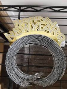 lot 17419 image: 12 Pieces Happy New Year Headband  - Retail $0