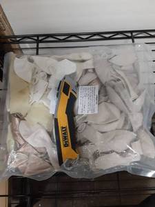 lot 17426 image: 12 inch 100 Pack Brown and White Balloons - Retail $0