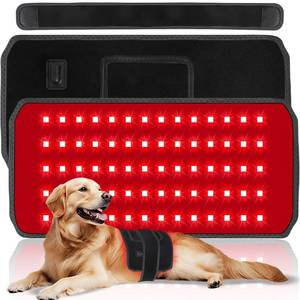 Red Light Therapy for Dogs with Two wavelengths (660nm and 880nm), Pet Red Light Therapy Belt Includes a Timer Function and Remote Control, Suitable for All Common Pets