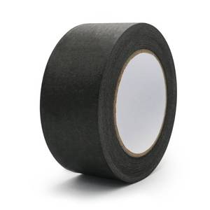 lot 17503 image: Zo.Yehaa Black Painters Tape 2 inch Wide, Black Masking Tape 2 inch x 55 Yards Paper Tape for Arts DIY Crafts Painting Labeling Decoration School Projects Home Office - Retail $7
