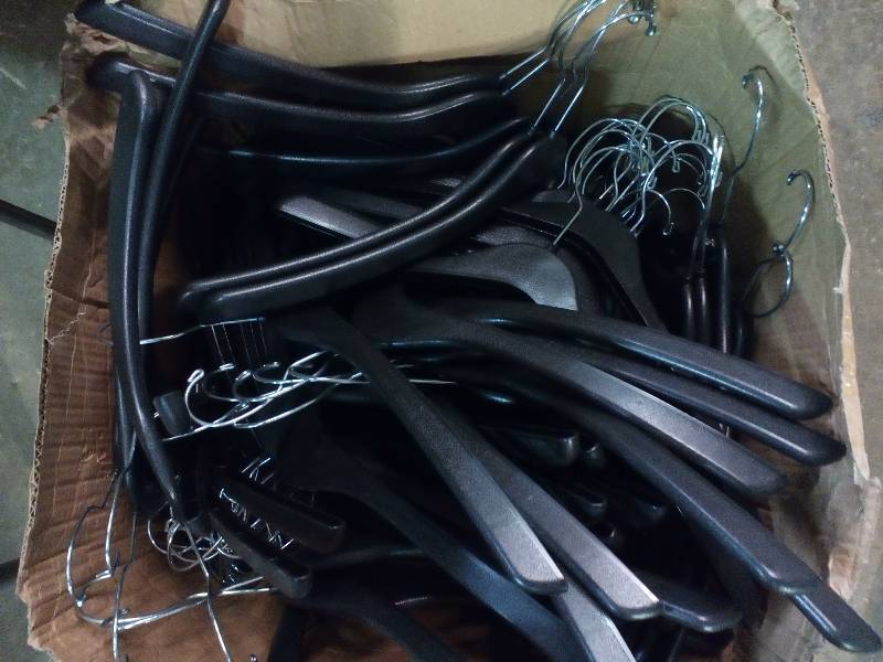 lot 58 image: Plastic Hangers