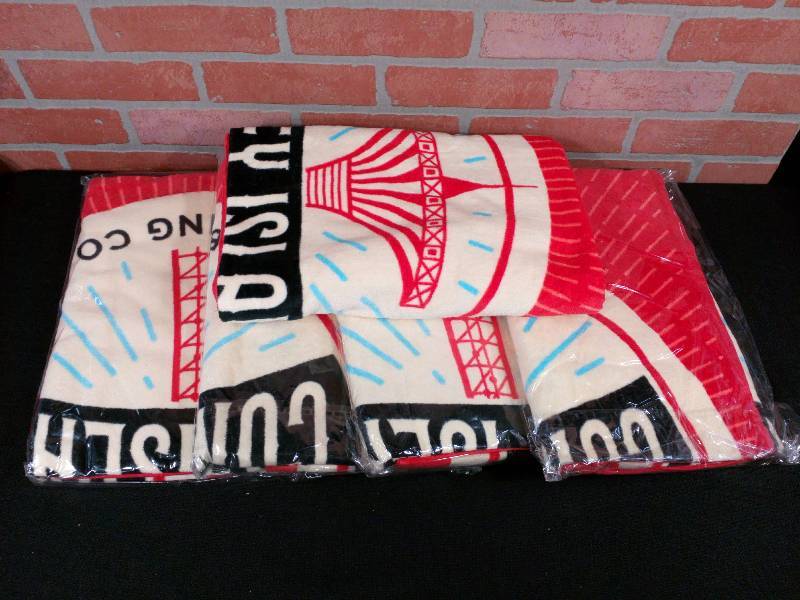 lot 107 image: Coney Island Brewing Beer BeachPool Towel - Brooklyn NY