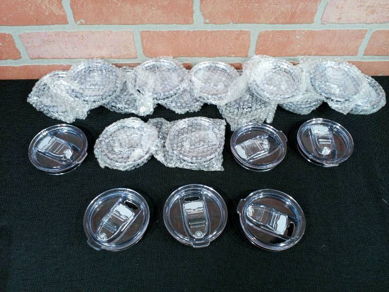 lot 119 image: Tumbler Lids Straw-Friendly, Rambler 20 Oz Tumbler Cup