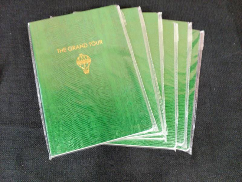 lot 186 image: Sloane Stationary The Grand Tour Hard Cover Embossed JournalNotebook