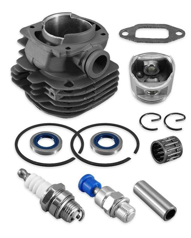 lot 49539 image: MCLXYK Cylinder Piston Kit Fit for Husqvarna 390XP 385XP Jonsered 2186 2188 CS2186 CS2188 Chainsaw, Replace 544006502 537169771, 55mm Cylinder Piston Kit