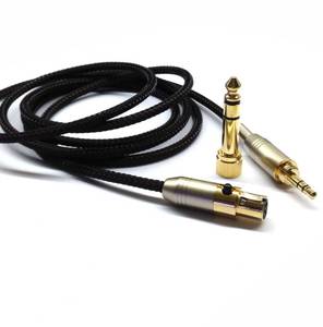 lot 40687 image: NewFantasia Replacement Audio Upgrade Cable Compatible with AKG K240, K240S, K240MK II, Q701, K702, K141, K171, K181, K271s, K271 MKII, M220, Pioneer HDJ-2000 Headphones 1.2meters4feet - Retail $11