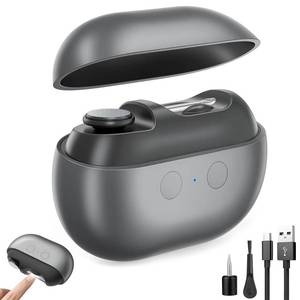 lot 49828 image: Electric Nail Clippers Seniors 3 in 1 Easy Clip Electric Nail Clippers 2 Speeds, Magnetic Cover, USB Charging,Polisher with LED Light, & Nail Scraps Storagefor Seniors, Adults, Kids - Retail $36