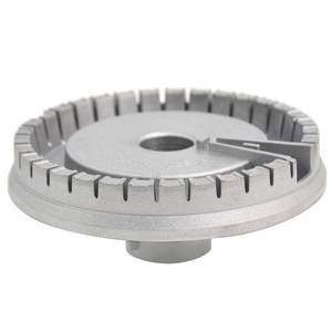 lot 49861 image: GYOFFULL WB16X24722 Oven Gas Range Extra Large Surface Burner Base, General Replacement Part Compatible with GE and Haier - Retail $23
