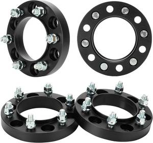 lot 111552 image: Youxmoto 1 inch 6x5.5 Wheel Spacers Fit for Toyota 4Runner 1996-2022, FJ Cruiser 2007-2014, Tacoma 2002-2022, 106mm Hub Bore Wheel Adapters with M12x1.5 Studs Fit for Lexus GX460 2010-2022, 4PCS