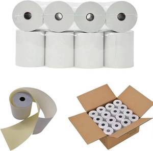 lot 311305 image: (16 Rolls) 2-Ply Carbonless 3 x 95 WhiteYellow Receipt Paper for Restaurants & POS Cash Registers  Compatible with Star Micronics SP700, SP2000, UP389, Omni 480, TMU 220, TMU 250, and More