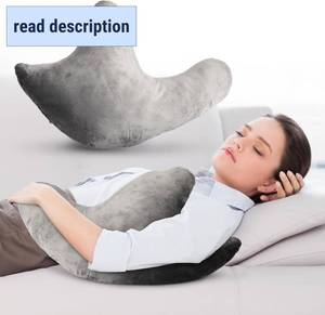 lot 111548 image: Cheer Collection Rotator Cuff Pillow   Shoulder Surgery Recovery Pillow for Side Sleepers, Arm Support Cushion for Rotator Cuff Injury & Post Surgery Comfort, Gray