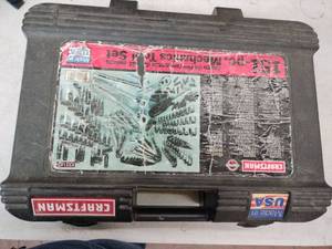 lot 25236 image: Craftsman 151 Pc Inch Metric Mechanics Tool Set Open Box
