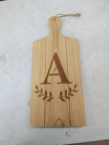 lot 25270 image: Custom Engraved Display Charcuterie Board