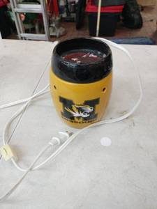 lot 25277 image: Mizzou Tigers Scentsy Wax Warmer