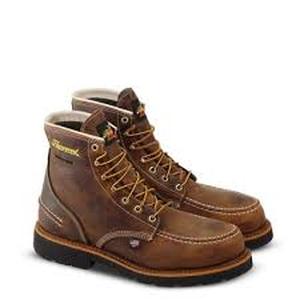 lot 25244 image: Memory Sole mens moc toe work boots - 9.5