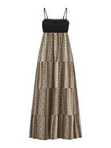 lot 25264 image: No Boundaries crochet lace maxi dress -