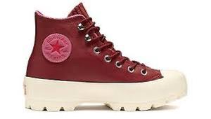 lot 25267 image: Converse CTAS Hi Red Gore-Tex GTX Lugged Waterproof Leather - 6.5 -