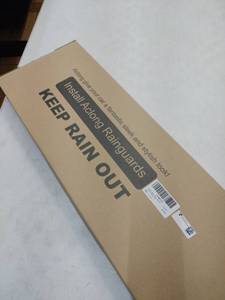 lot 2029 image: ACLONG Smoke Rain Guards Fit for Chevrolet Malibu 2016-2023 Tape-On Side Shatterproof Window Visor, Window Deflectors, Vent Deflectors, 6-Piece Set