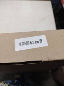lot 2048 image: Ricmjend Tape-On Side Window Visor Deflectors for 2019-2022 Kia Forte 4 Piece Set Smoke Tinted Rain Guards Shield Shade