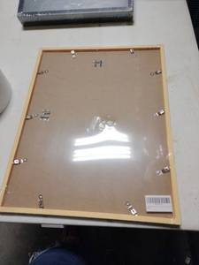 lot 2054 image: keibiubu Gold Picture Frame, 14x18 Picture Frame for Photo Poster Canvas Certificate Document Display Horizontally or Vertically High Transparent Wall Gallery(Size 14 x 18 inches)