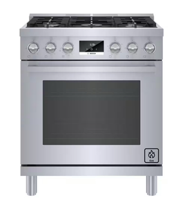Bosch Stainless Steel Gas Range with Digital Display - Retail: $3,999