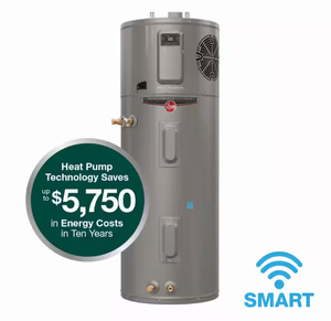 Rheem Performance Platinum 65-Gallon Smart Heat Pump Water Heater - Retail: $2,149