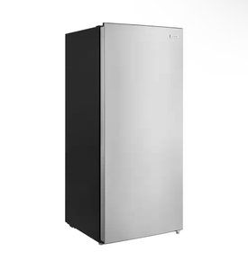 lot 11 image: Vissani Stainless Steel Upright Freezer - Retail $449