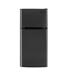 lot 23 image: ARCTIC CHEF Mini Fridge in Black Stainless Steel - Retail $417