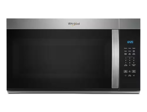 lot 25 image: Whirlpool Over-The-Range Microwave - Retail $399