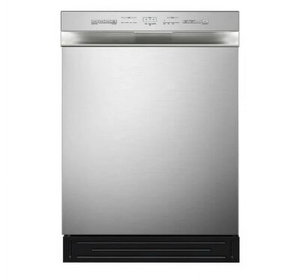 lot 29 image: Midea 24 in Built-In Dishwasher with Extended Dry, 52 dBA - Retail $630
