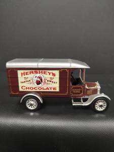lot 208 image: 1999 Matchbox Promotional Hersheys 1926 Ford TT Van, Die Cast