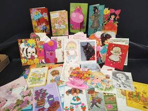 lot 289 image: 1960s-70s Used Birthday Greeting Card Collection